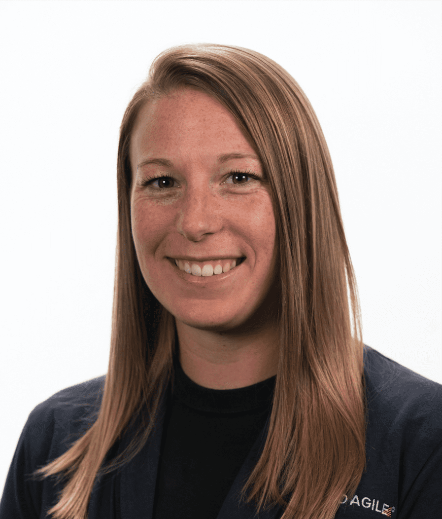 Madi is the scrum master for the Information Technology and SAFe® Collaborate teams